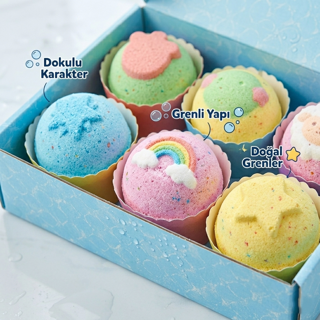 Kidselo™ Oyuncaklı Banyo Bombaları