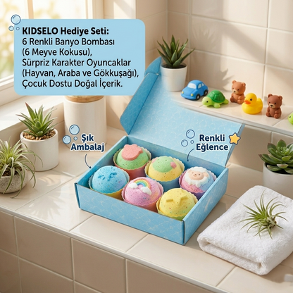 Kidselo™ Oyuncaklı Banyo Bombaları