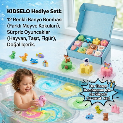 Kidselo™ Oyuncaklı Banyo Bombaları